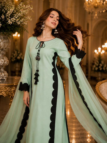 Styllish Viral Insta 3 Pcs Suit